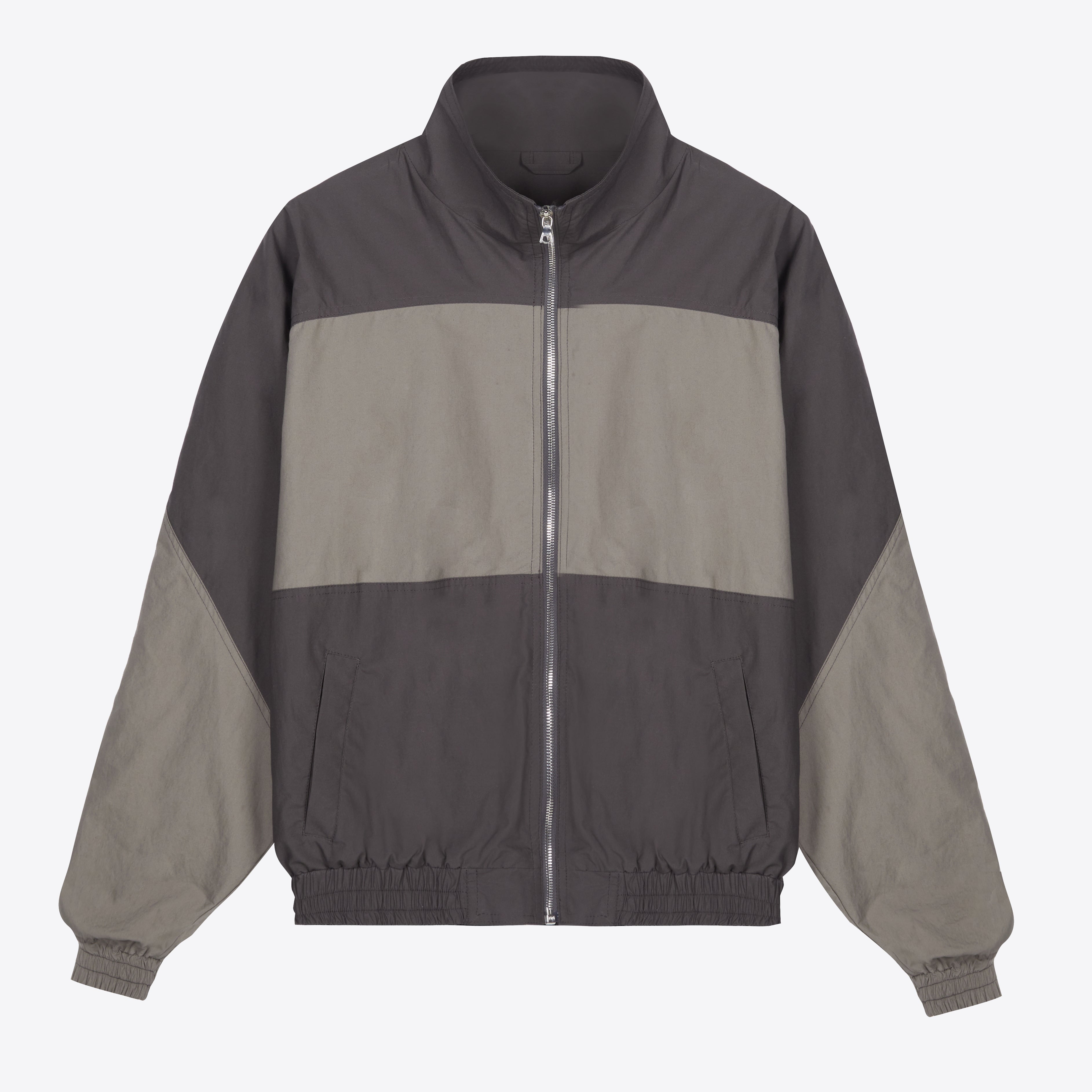 Contrast bomber jacket