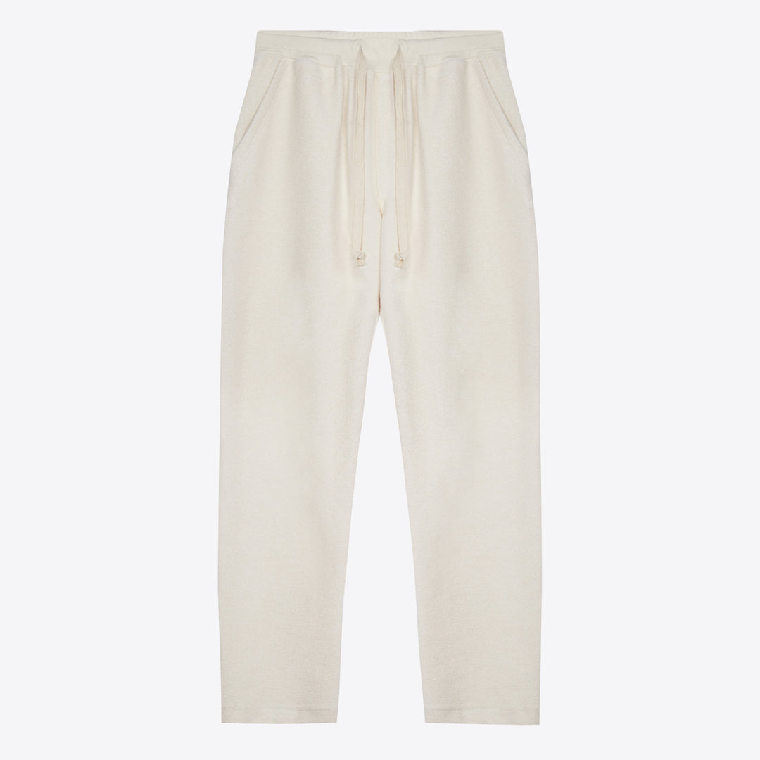 Natural track trousers