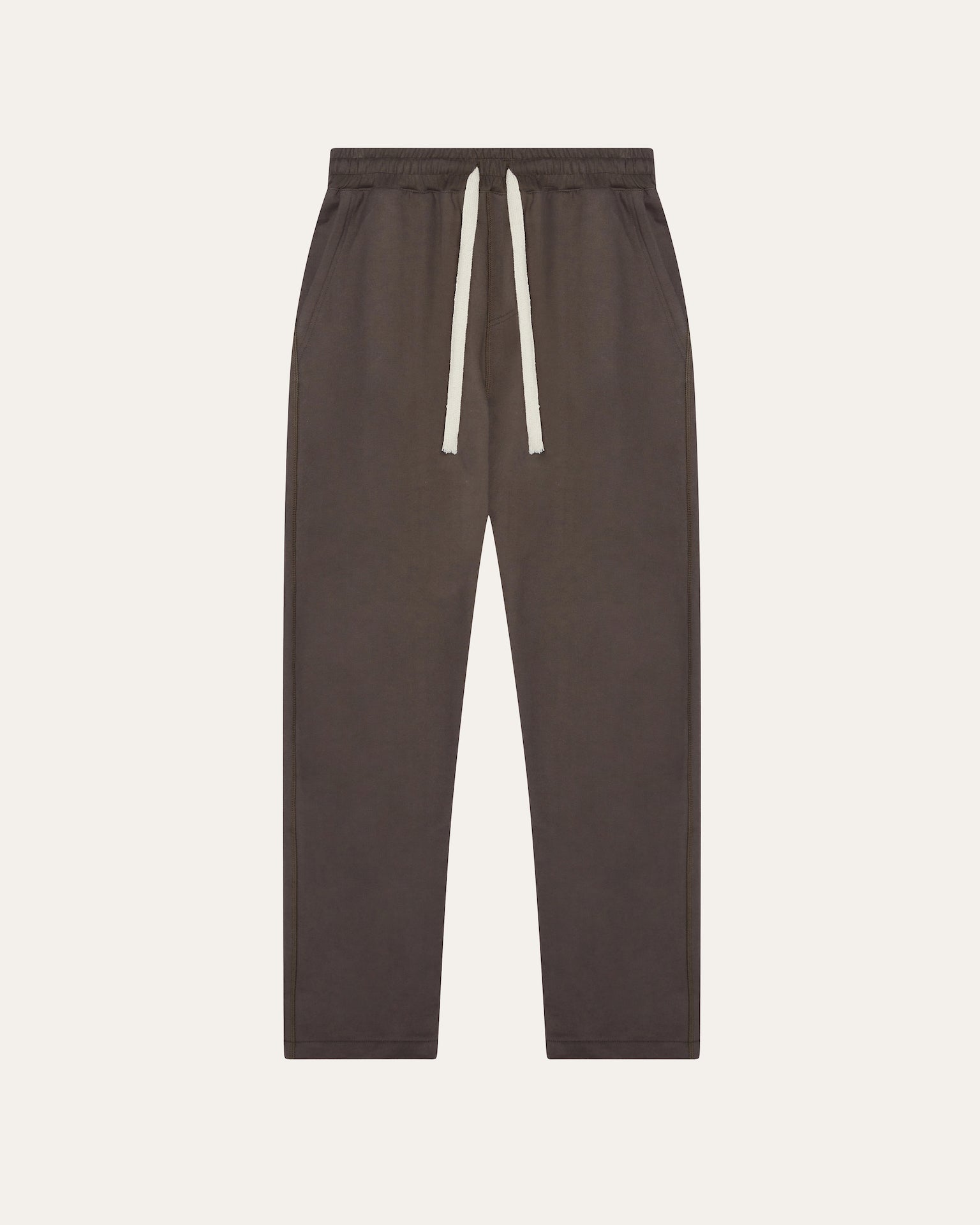 Taupe track trousers