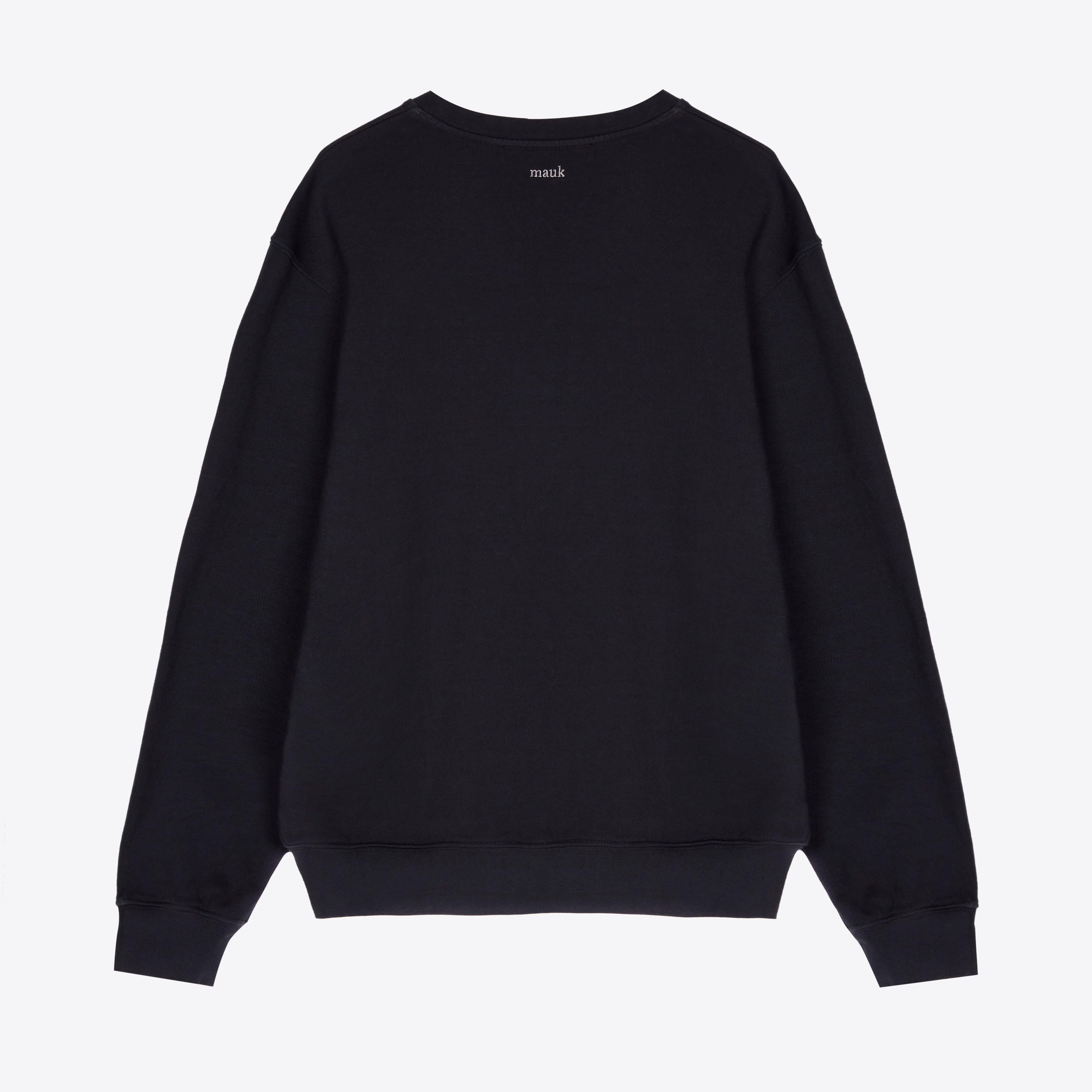 Charcoal crew-neck