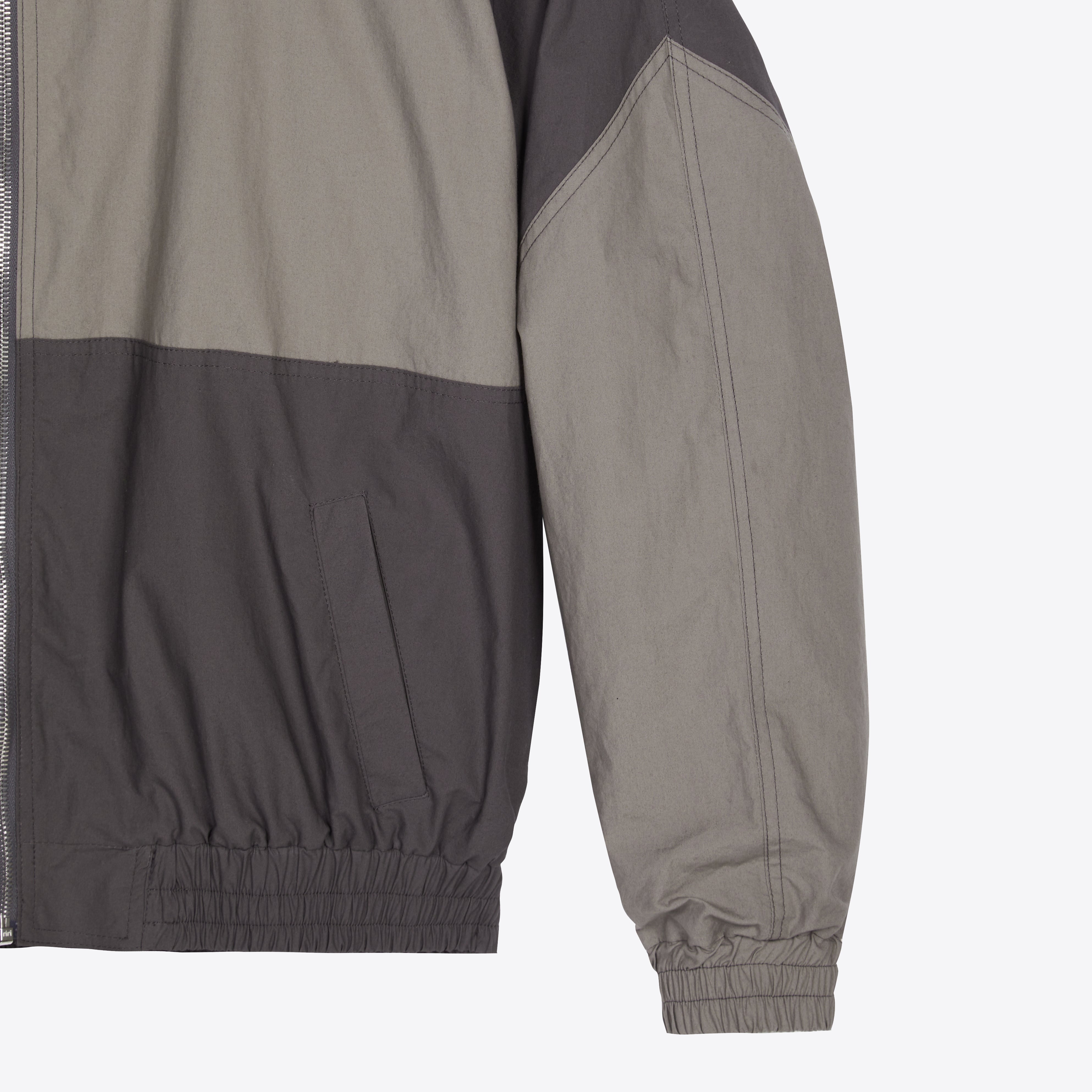 Contrast bomber jacket